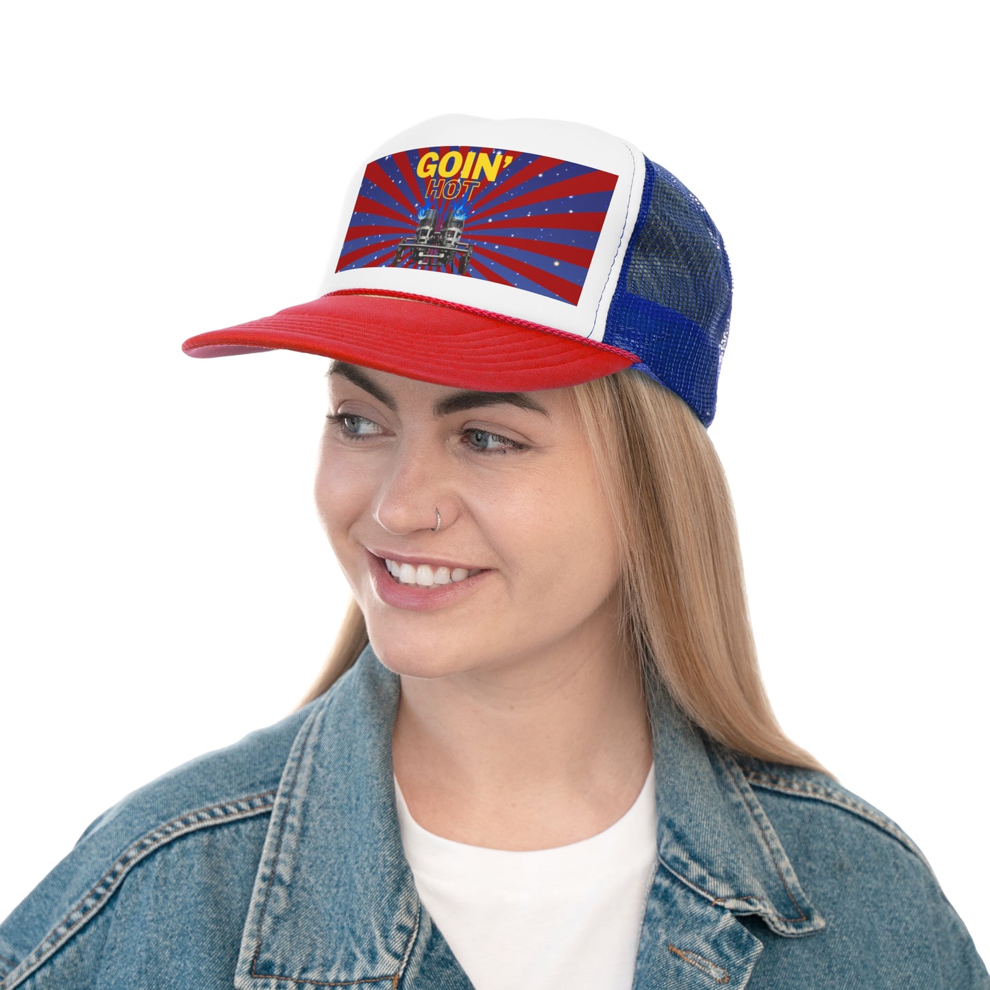 Goin' Hot Dual Burner Trucker Cap