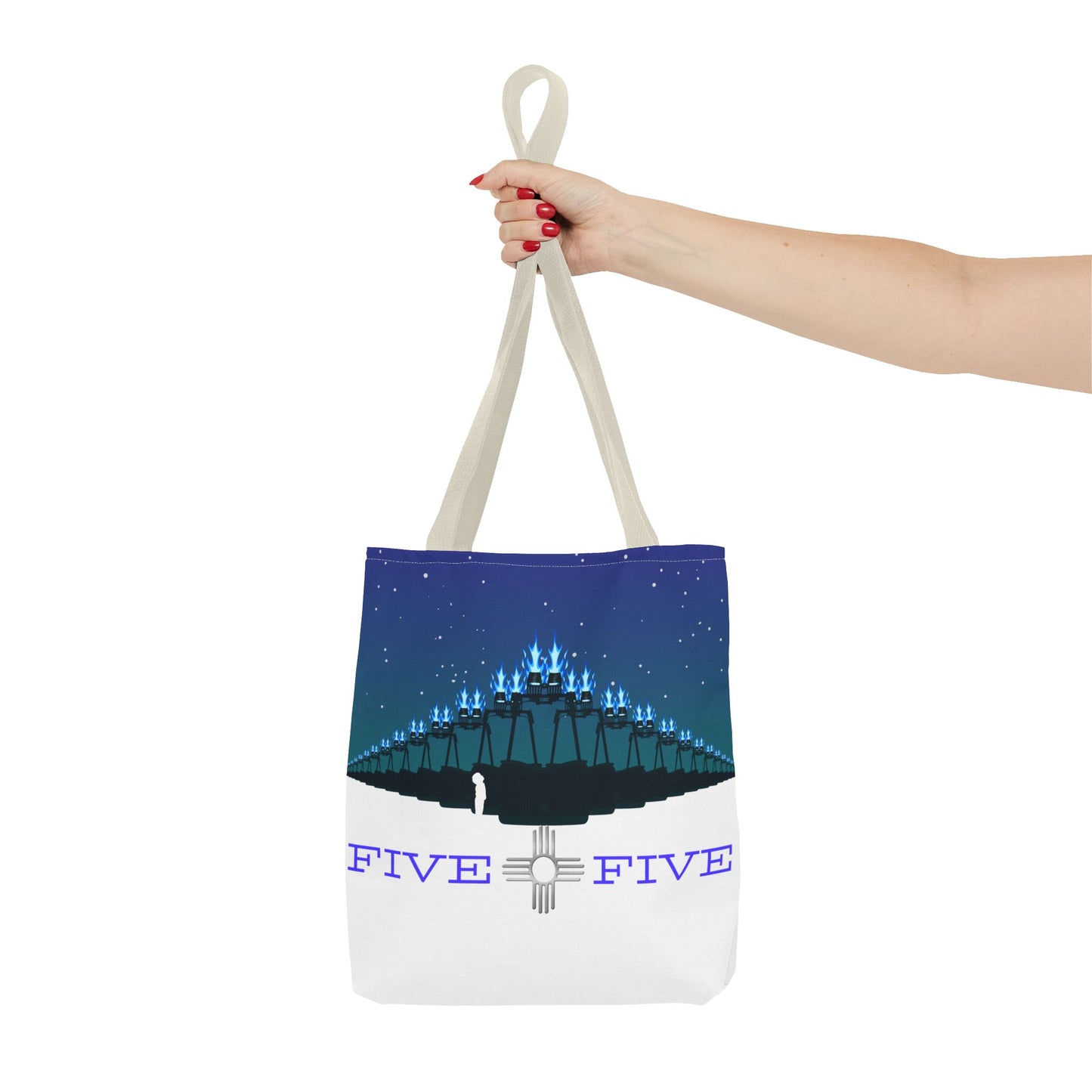 505 Evening Burn Tote Bag