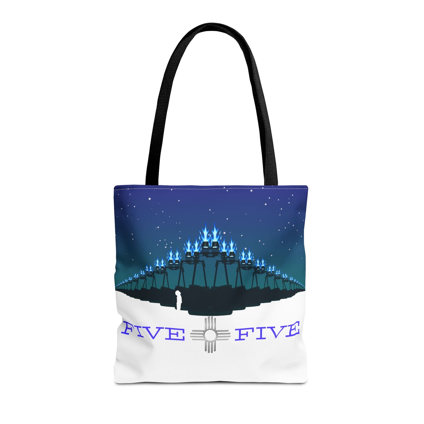 505 Evening Burn Tote Bag