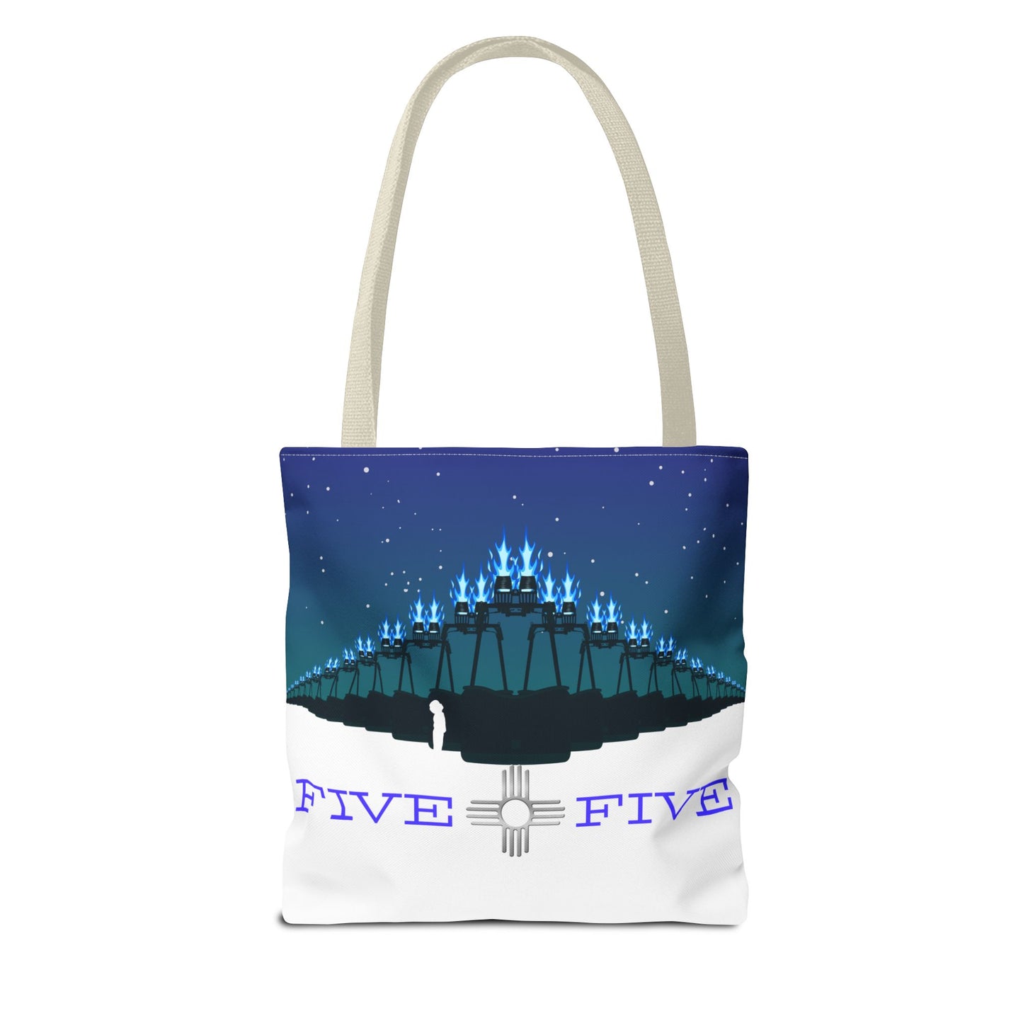 505 Evening Burn Tote Bag