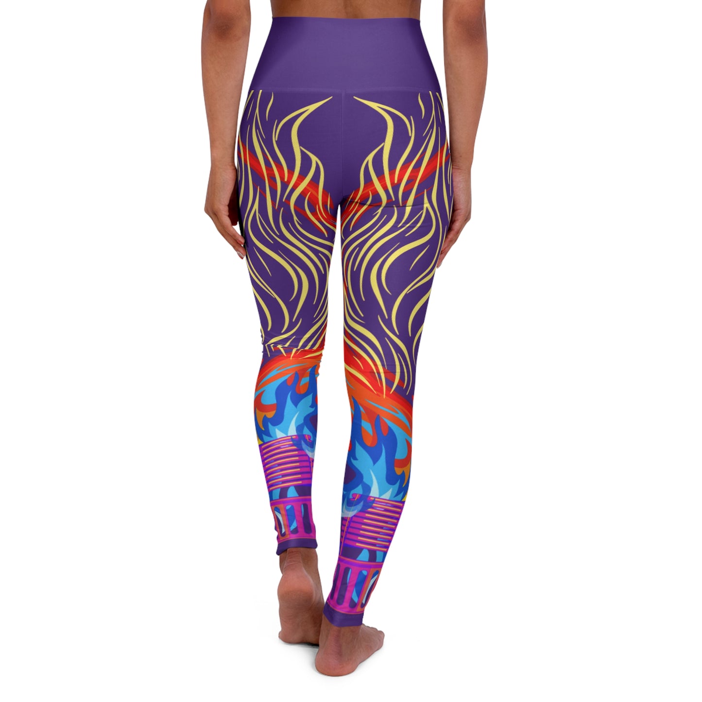 Night Glow High Waisted Leggings