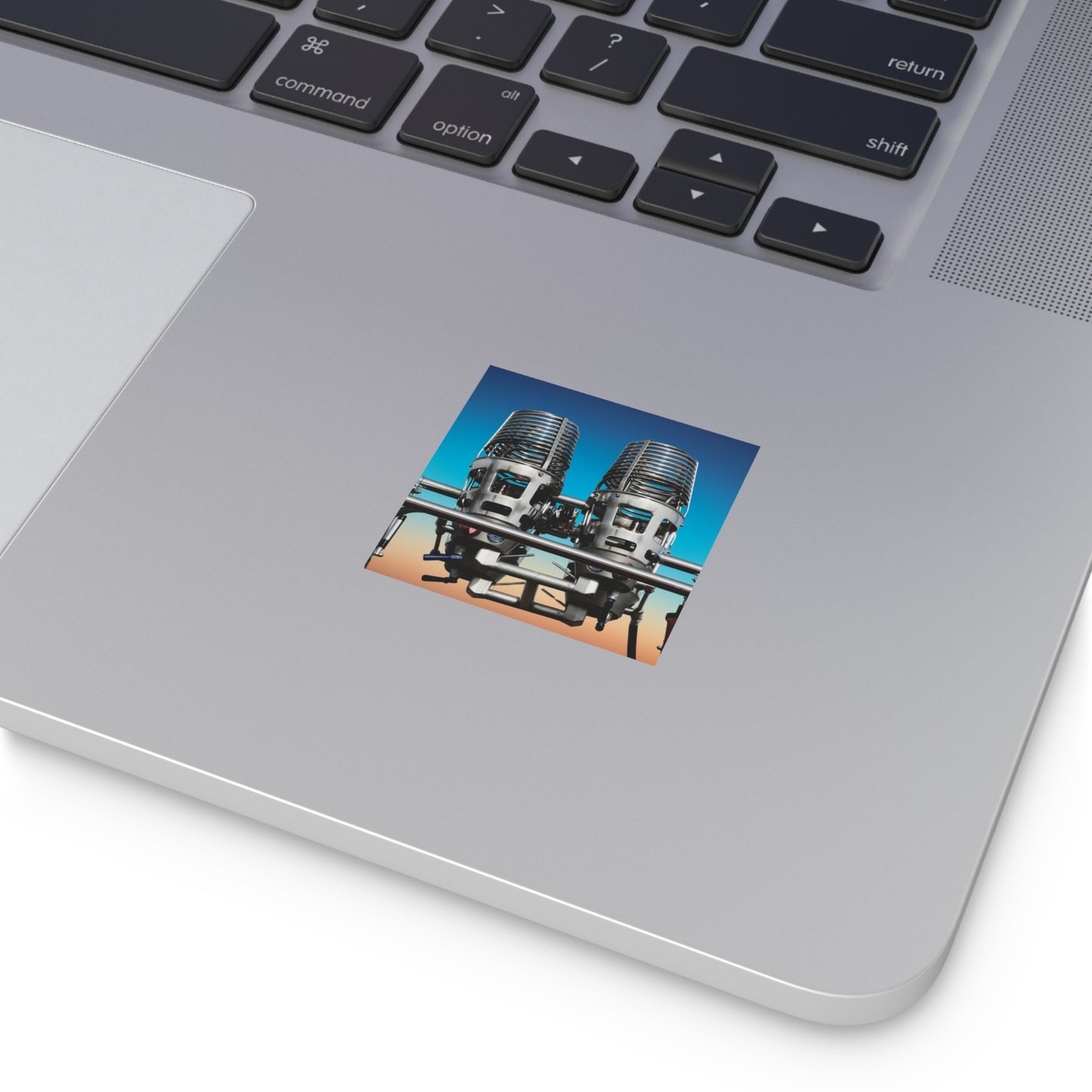 Double Burner Sticker