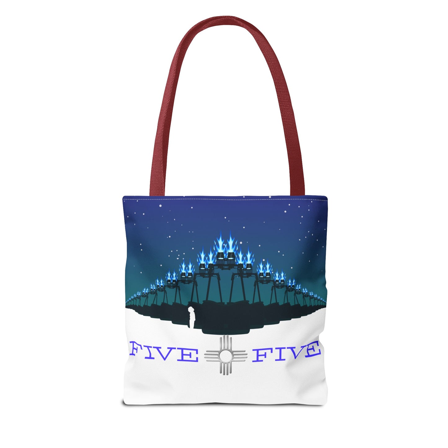 505 Evening Burn Tote Bag