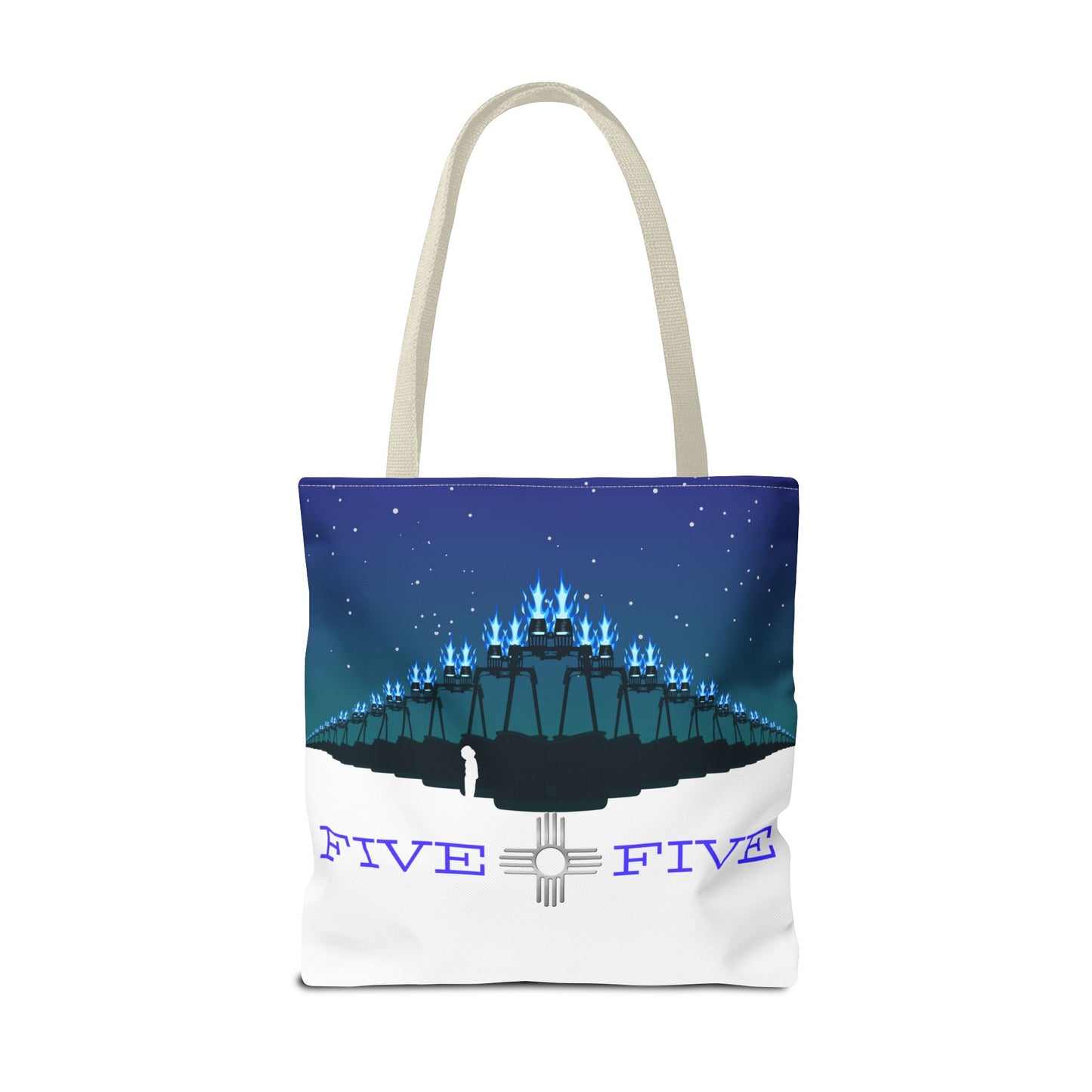 505 Evening Burn Tote Bag