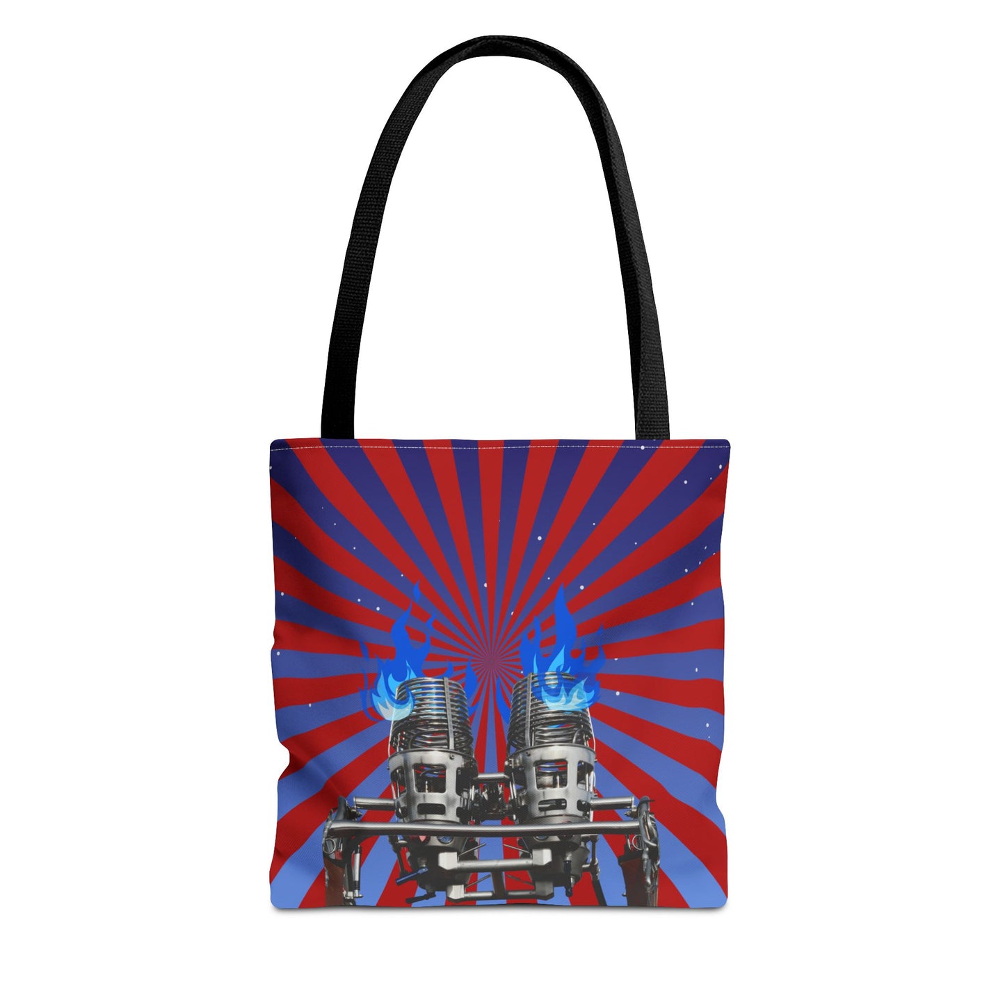 Burner Burst Tote Bag