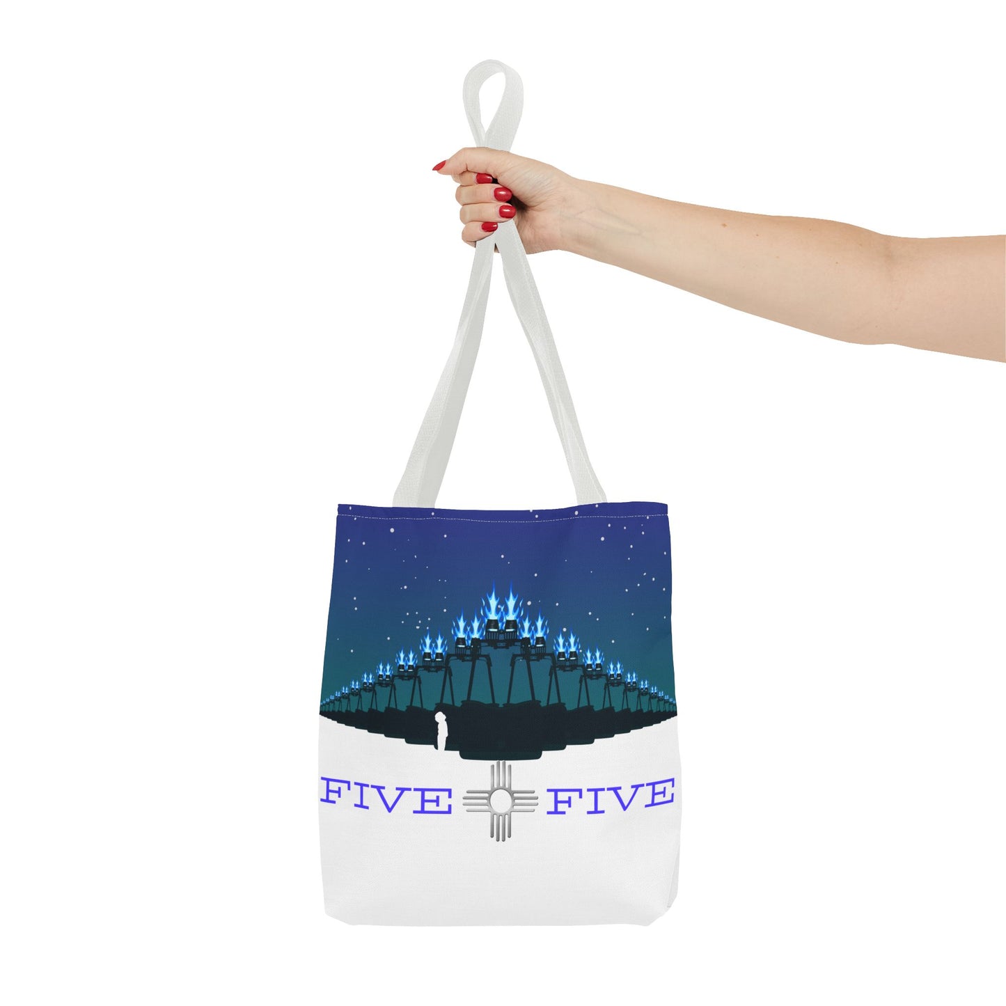 505 Evening Burn Tote Bag
