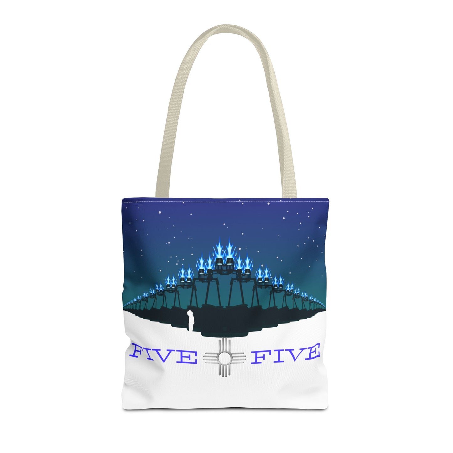 505 Evening Burn Tote Bag