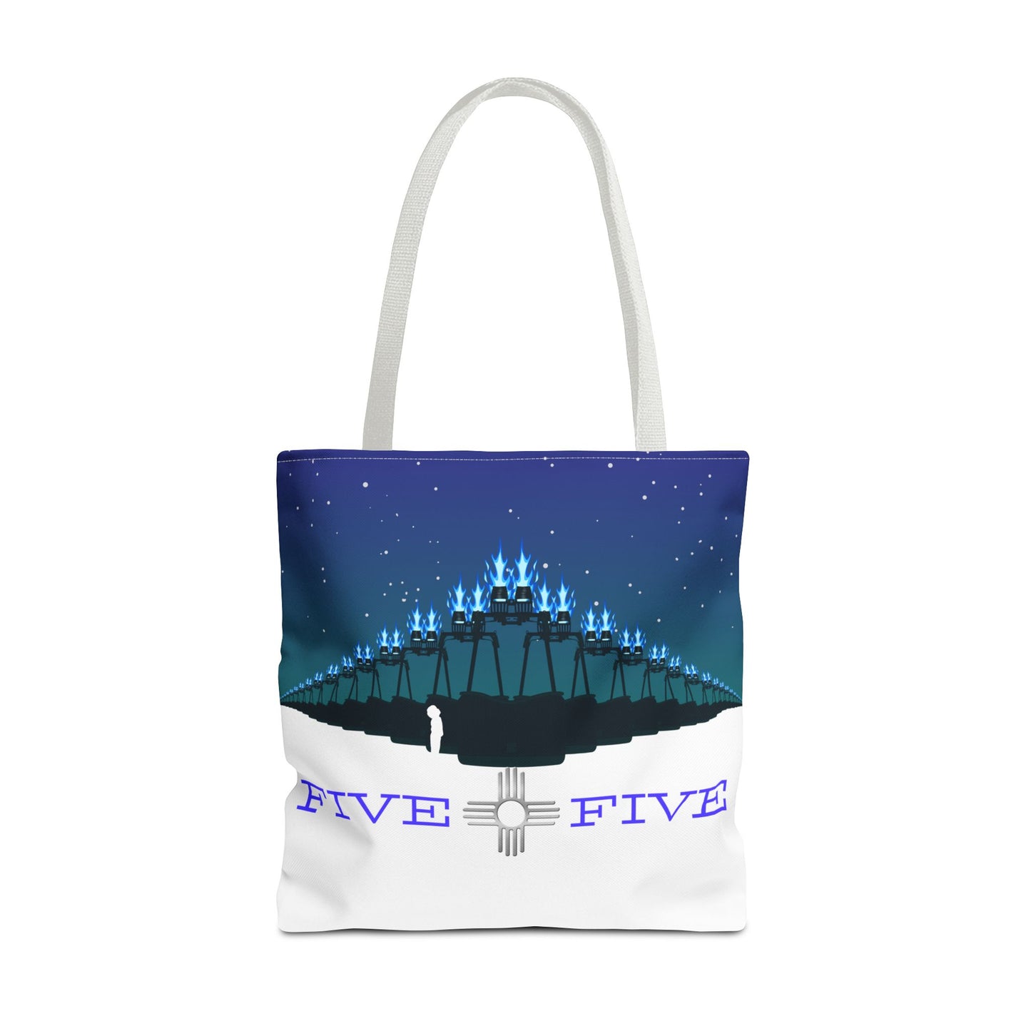 505 Evening Burn Tote Bag