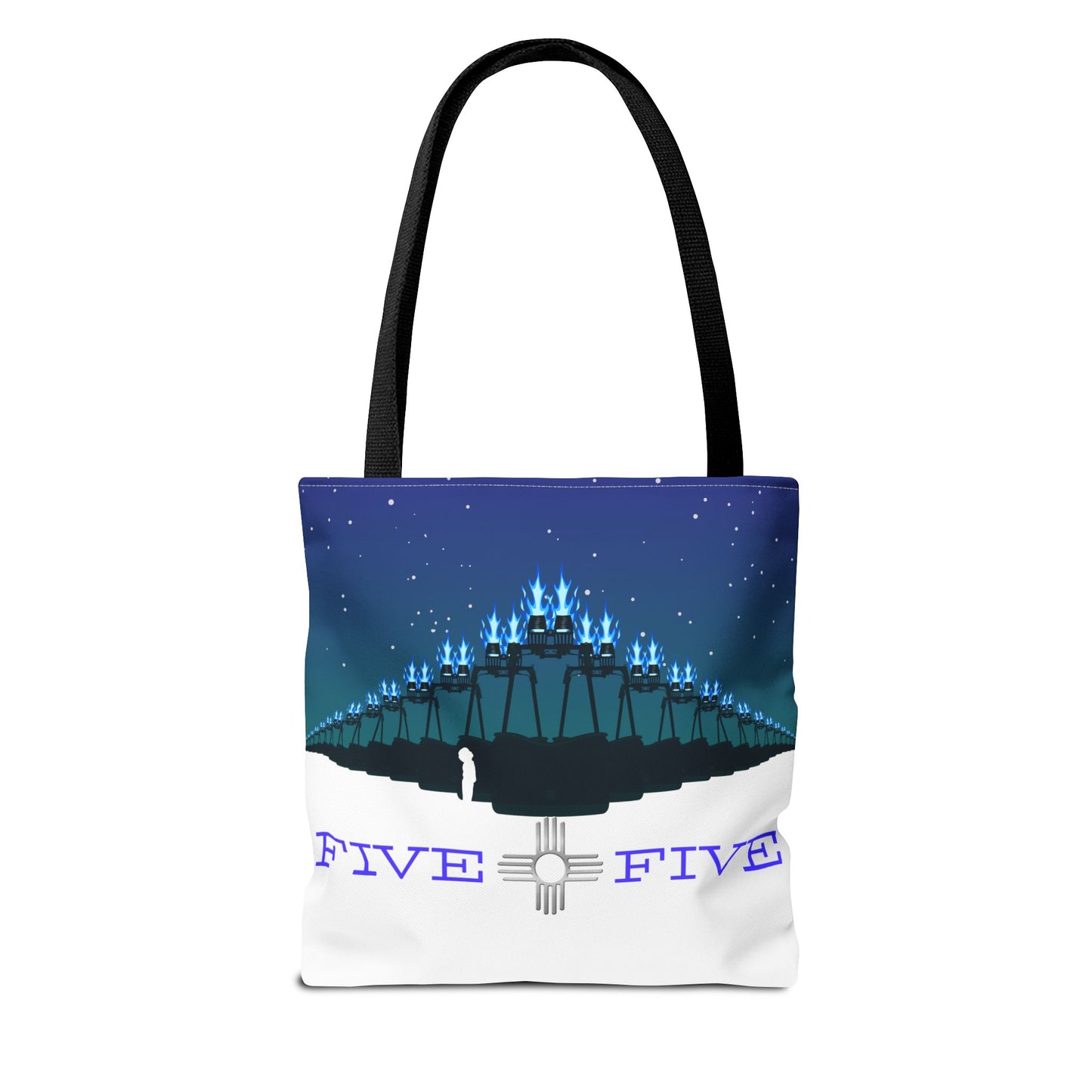 505 Evening Burn Tote Bag