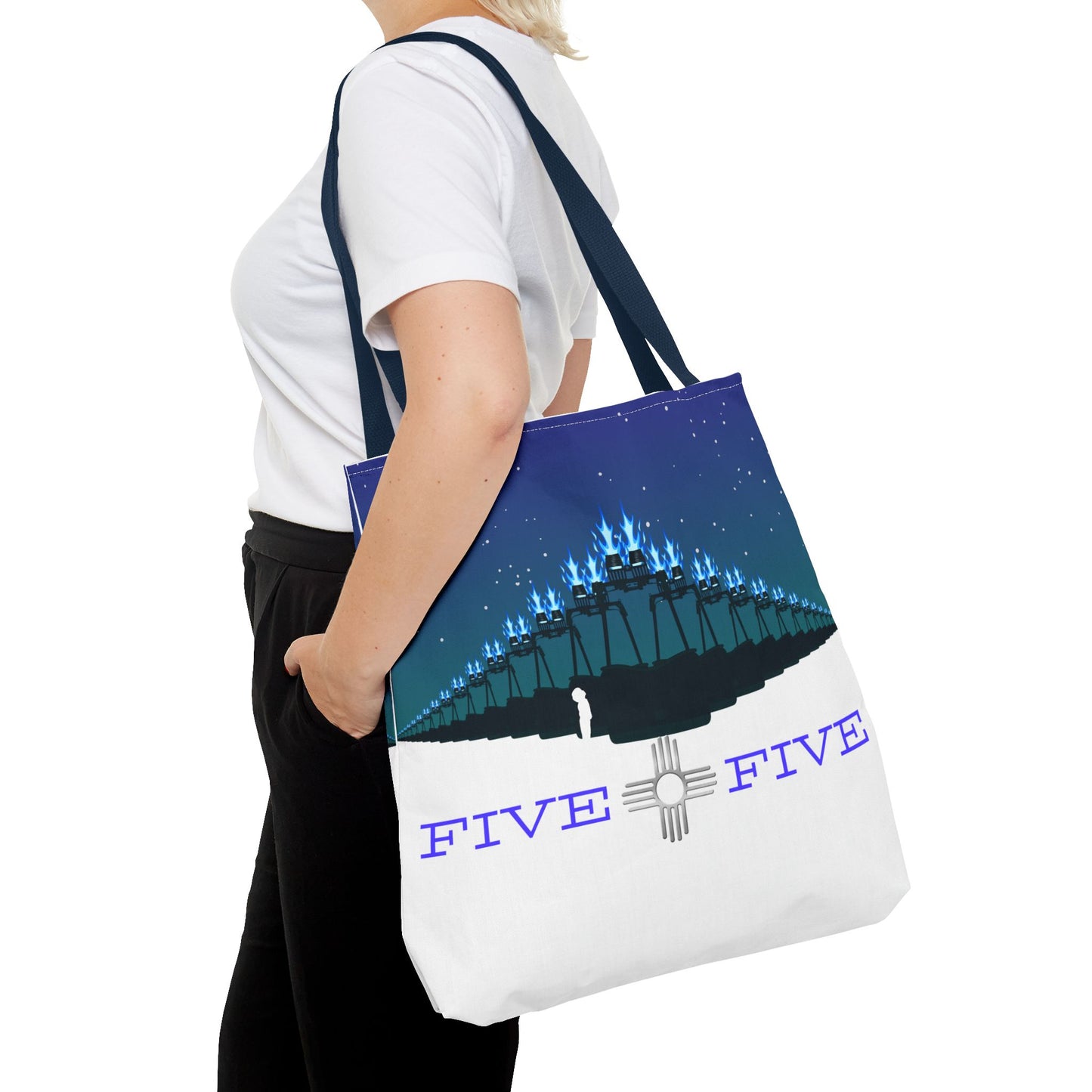 505 Evening Burn Tote Bag