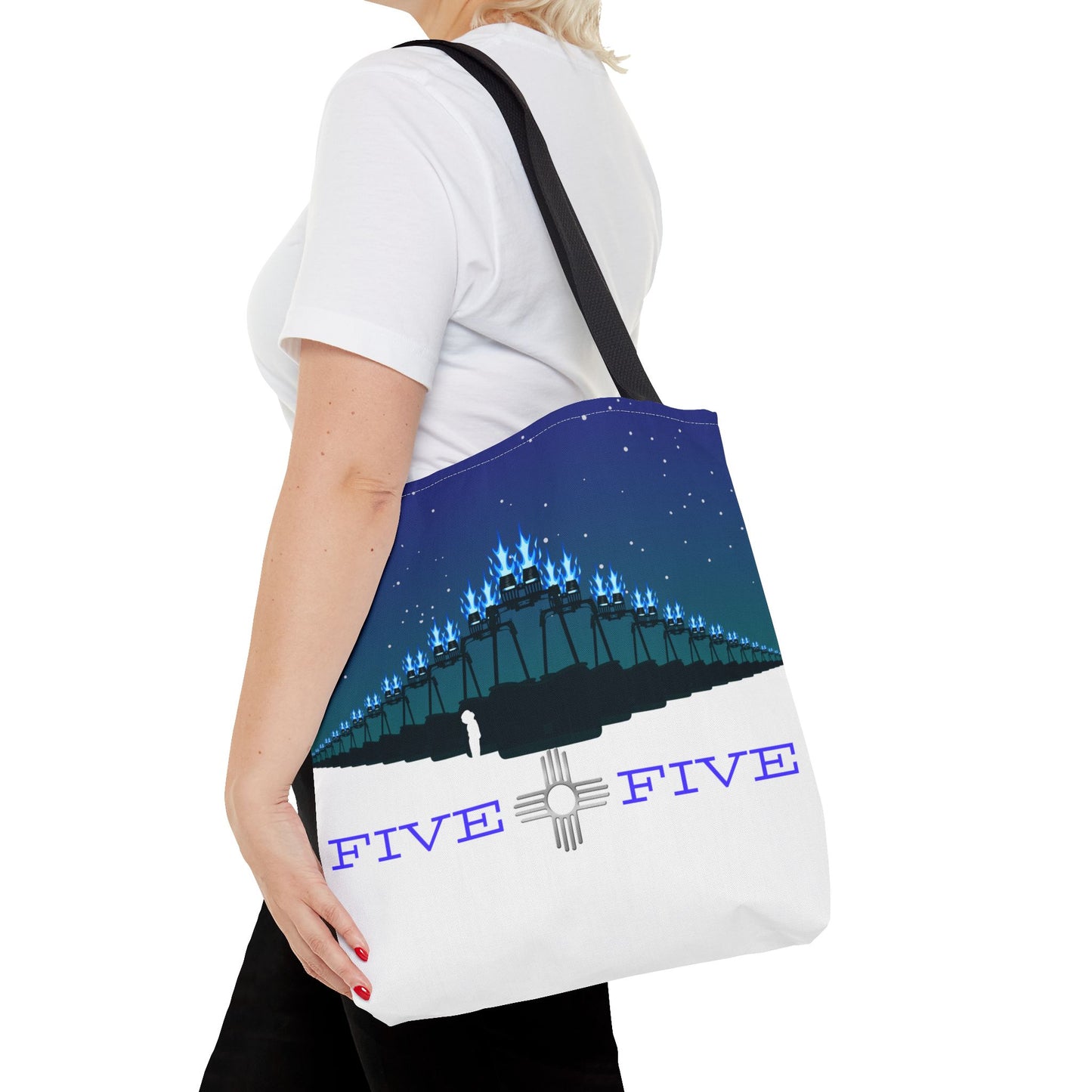 505 Evening Burn Tote Bag