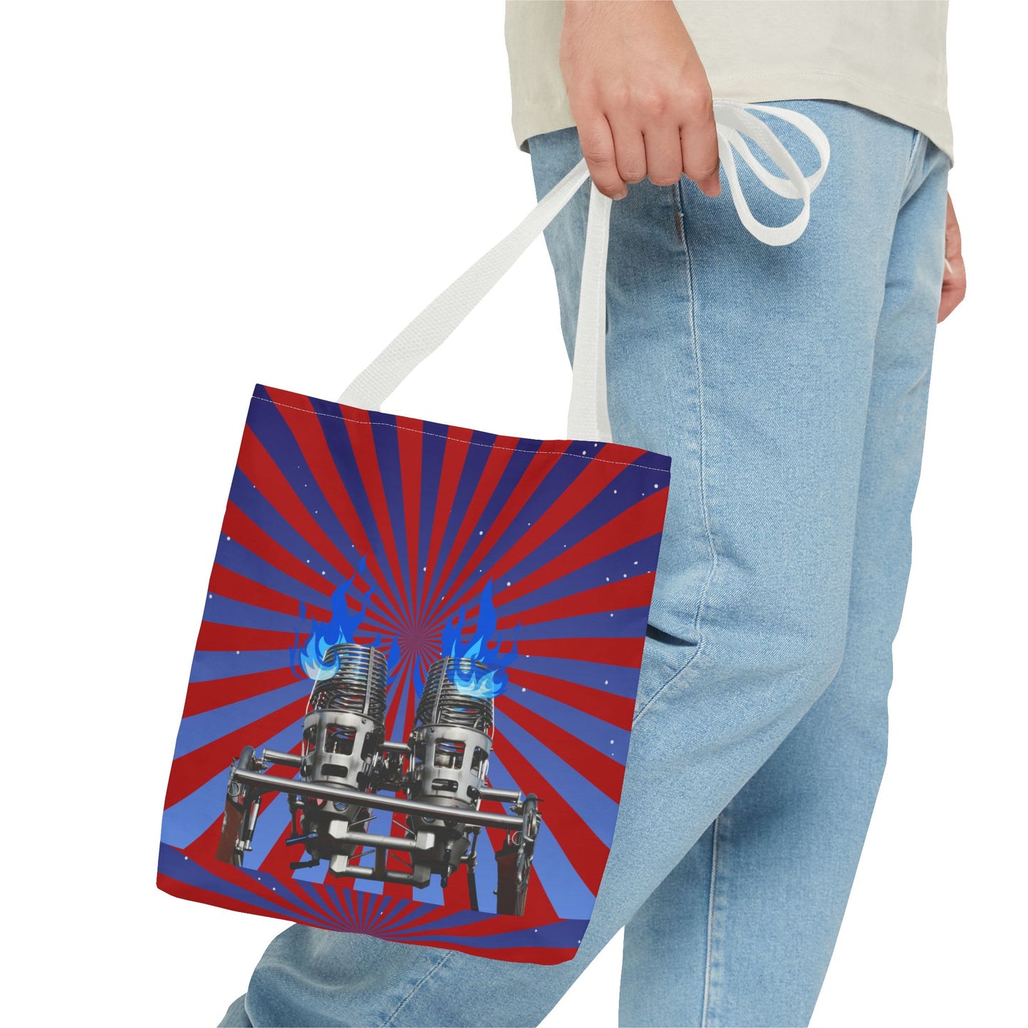 Burner Burst Tote Bag