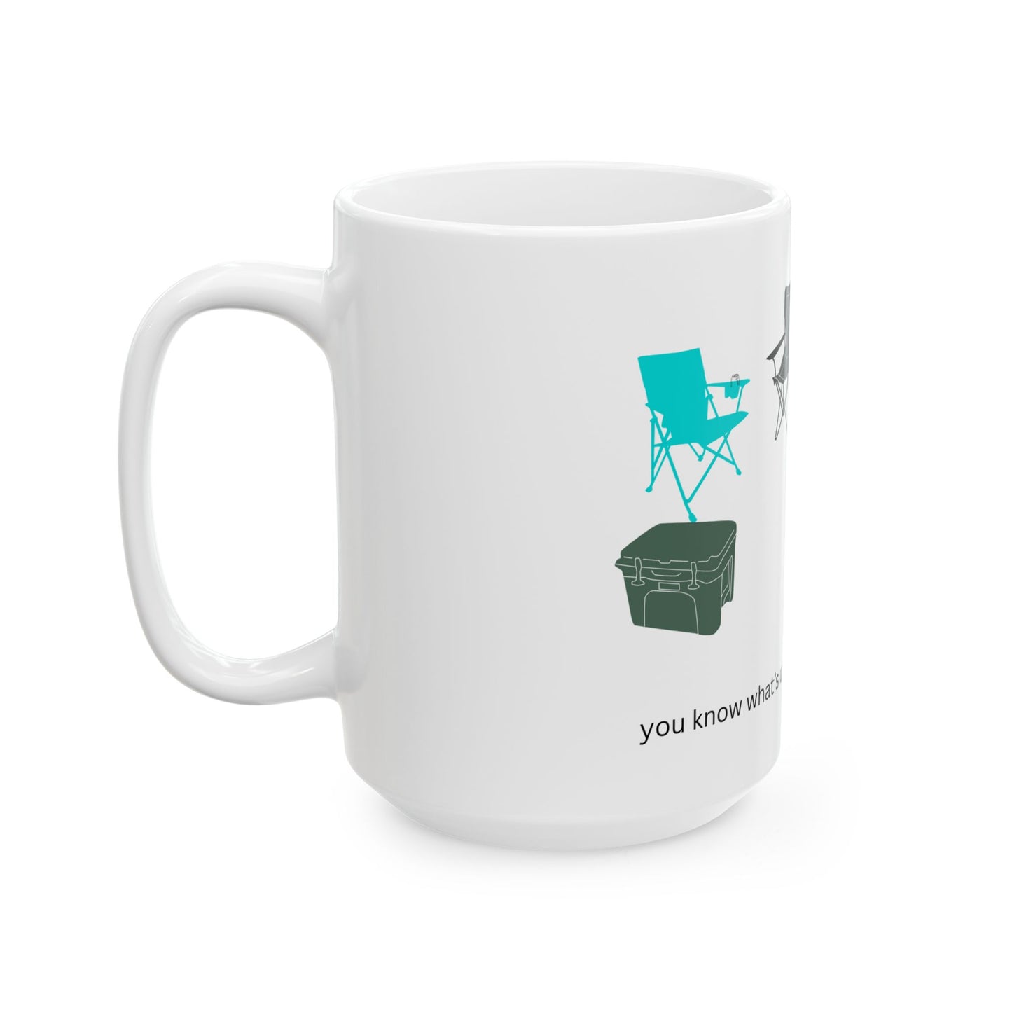 You Know What's Up Tailgate Ceramic Mug