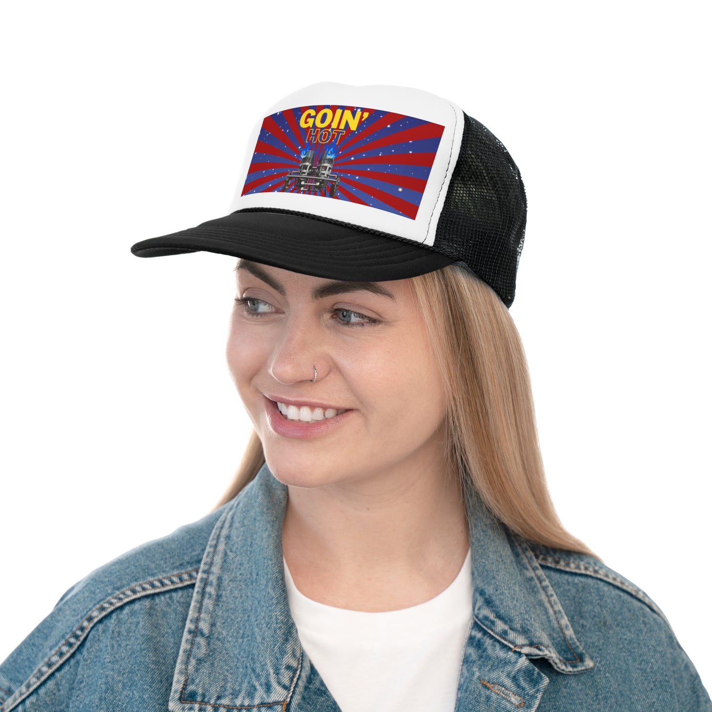 Goin' Hot Dual Burner Trucker Cap