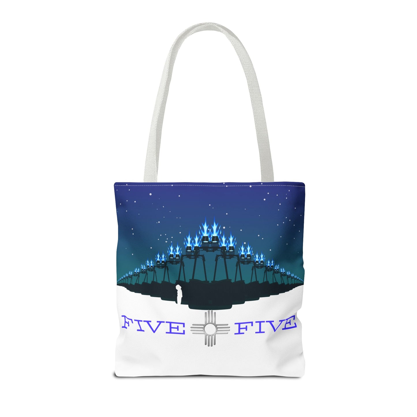 505 Evening Burn Tote Bag
