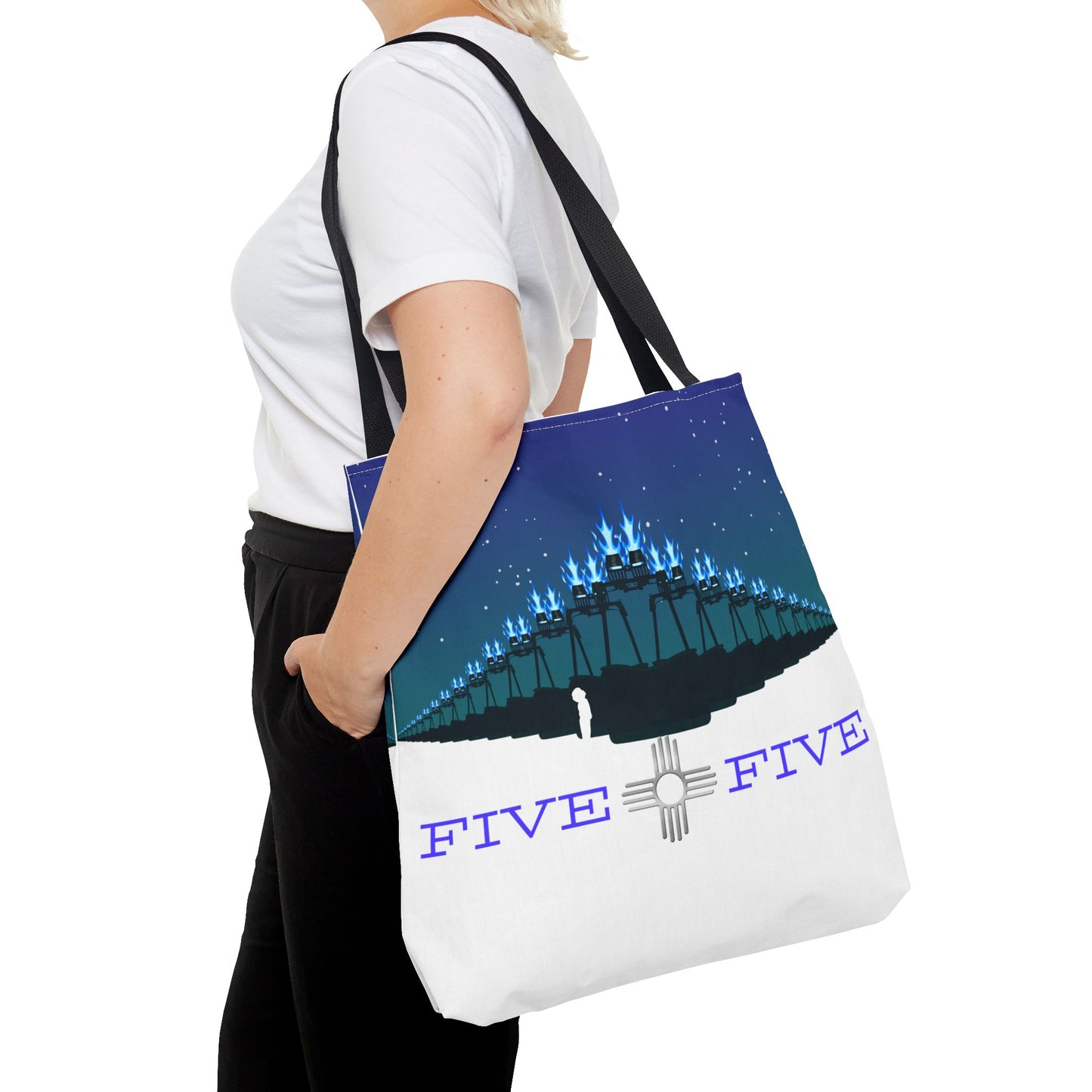505 Evening Burn Tote Bag
