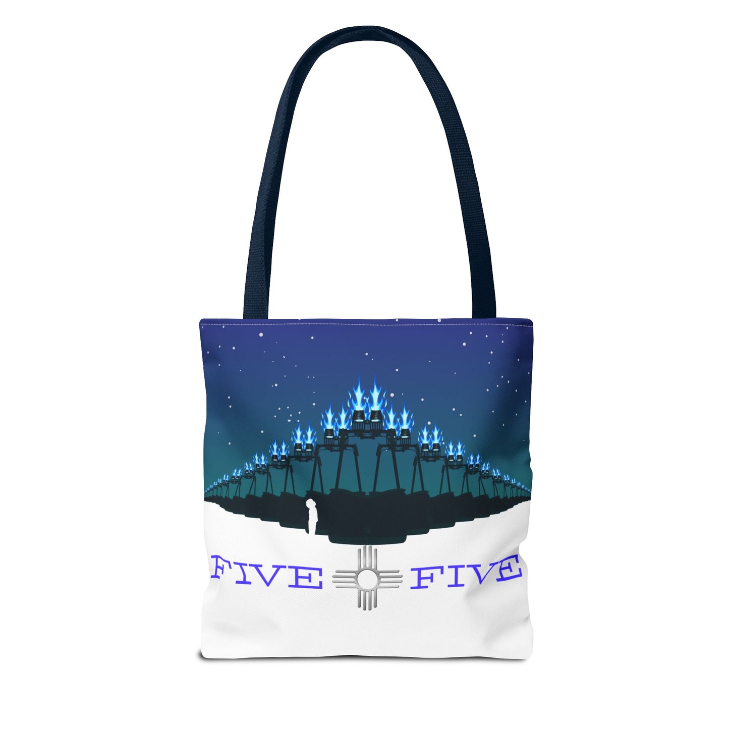 505 Evening Burn Tote Bag