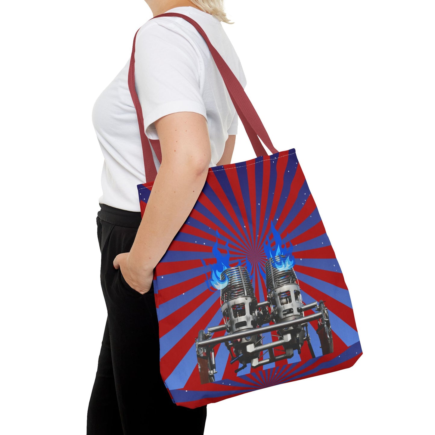 Burner Burst Tote Bag