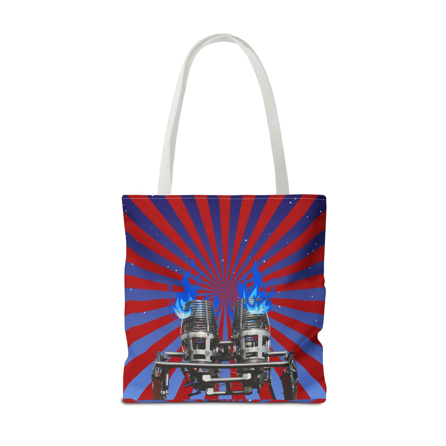 Burner Burst Tote Bag
