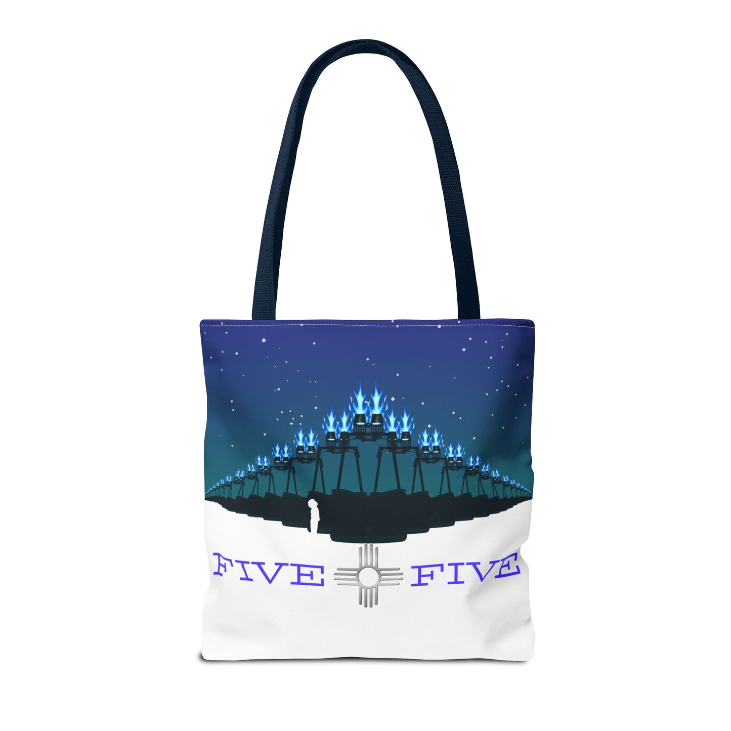 505 Evening Burn Tote Bag