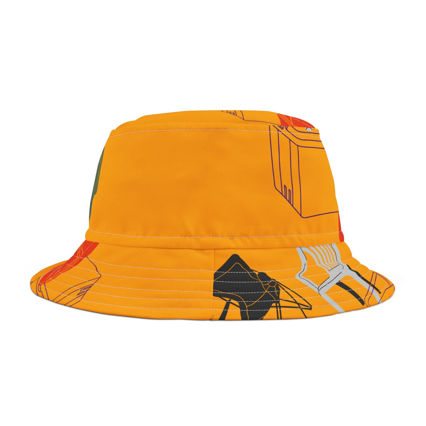 Tailgate Bucket Hat, Midas Touch Gold