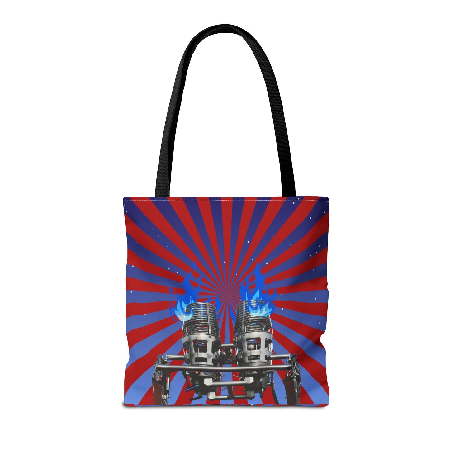 Burner Burst Tote Bag