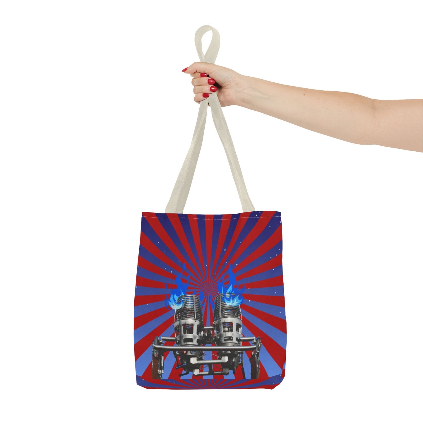 Burner Burst Tote Bag