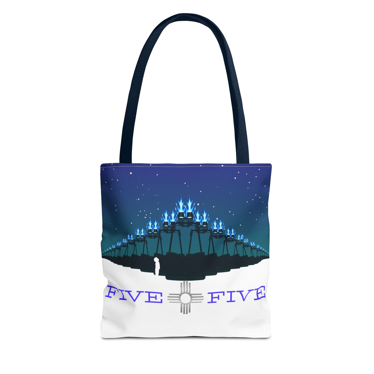 505 Evening Burn Tote Bag