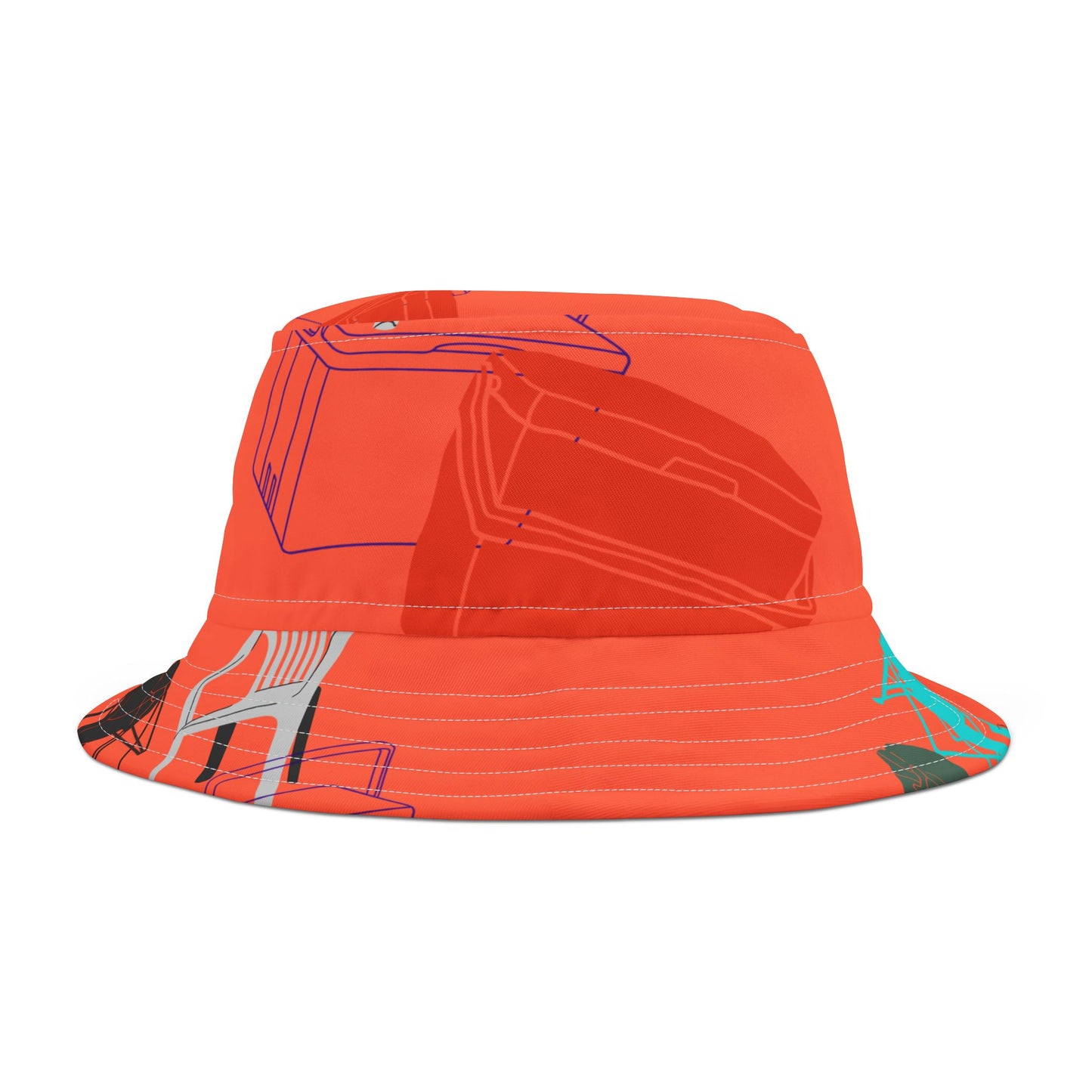 Tailgate Bucket Hat, Keen Peach