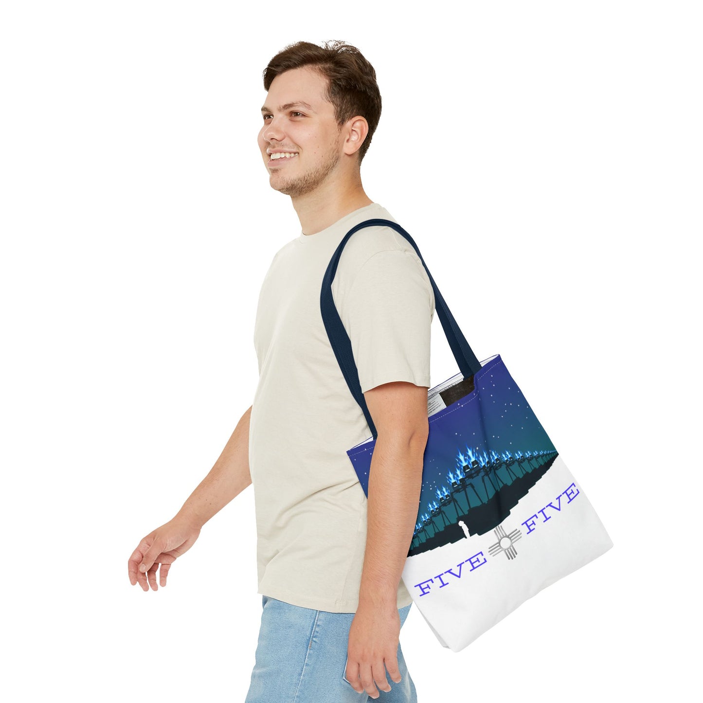505 Evening Burn Tote Bag