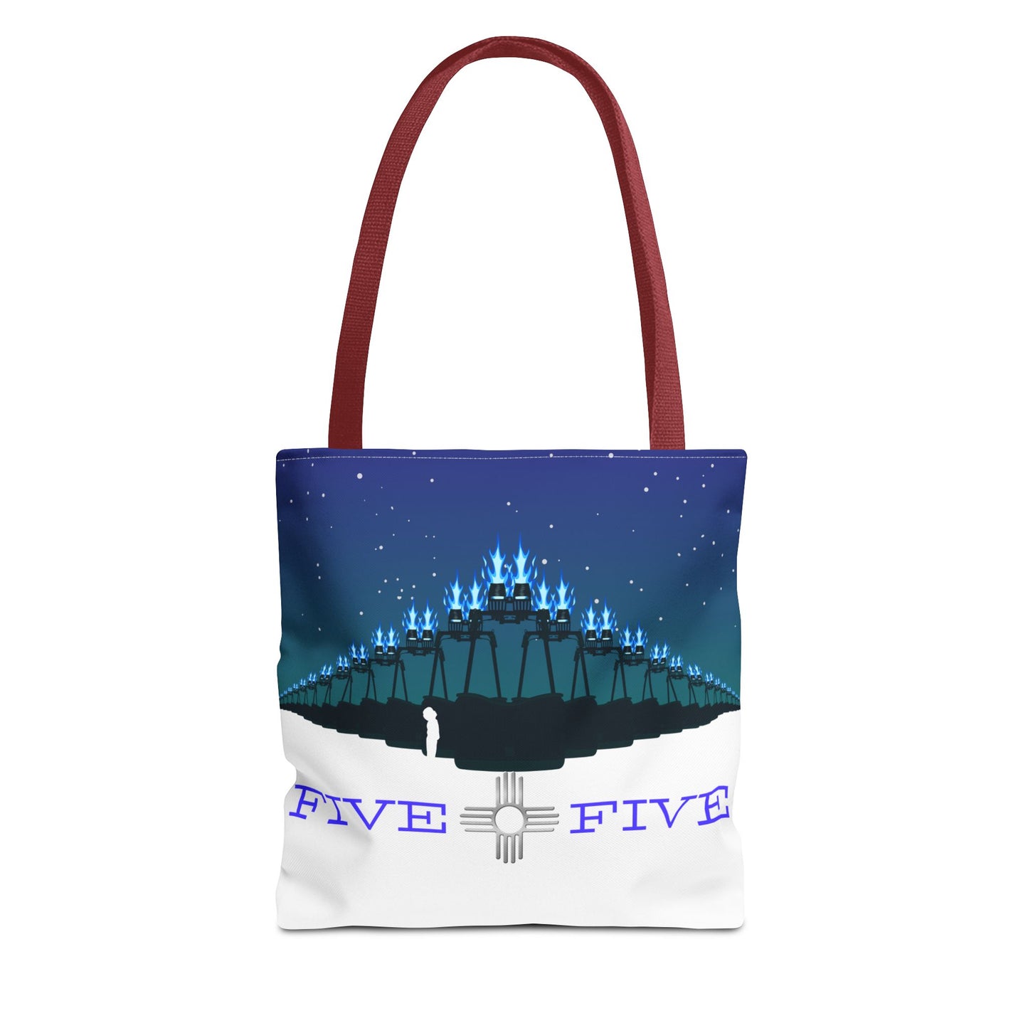 505 Evening Burn Tote Bag