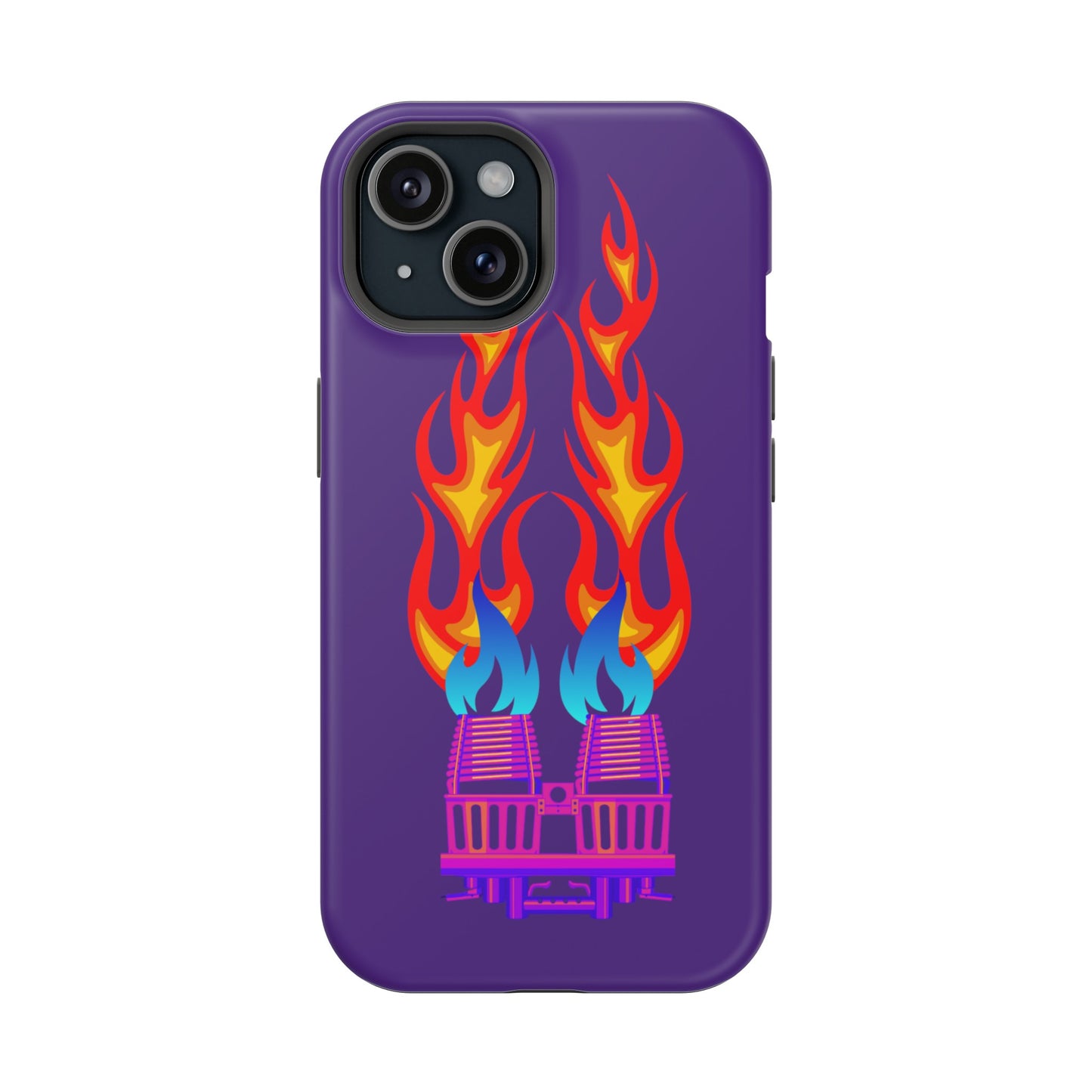 Hot Air Balloon Burner, Psychedelic Magnetic Tough Cases