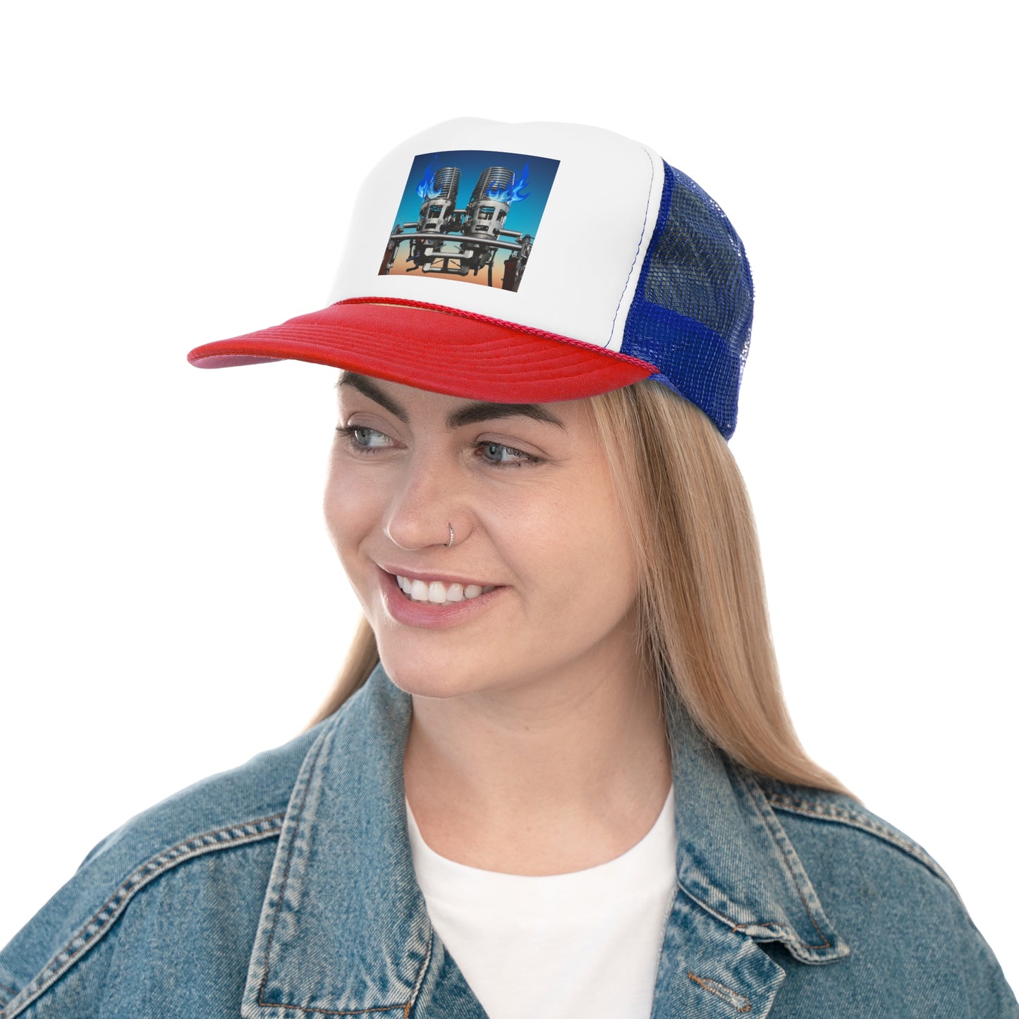 Dual Burners Trucker Cap