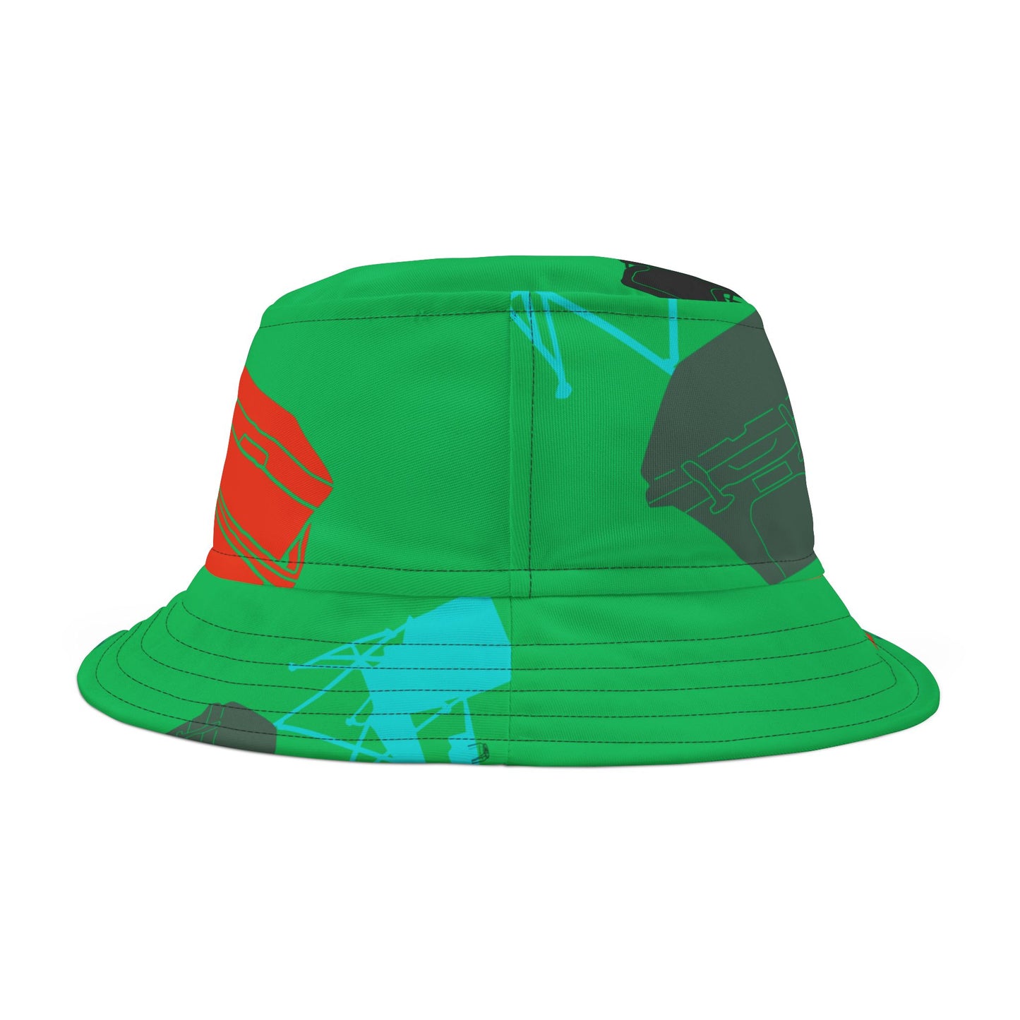 Tailgate Bucket Hat, Mini Golf Green