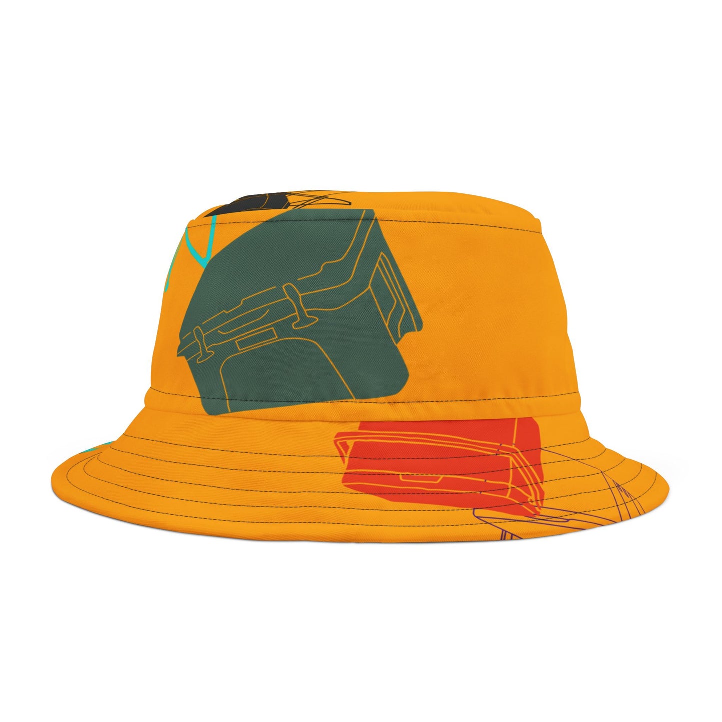 Tailgate Bucket Hat, Midas Touch Gold