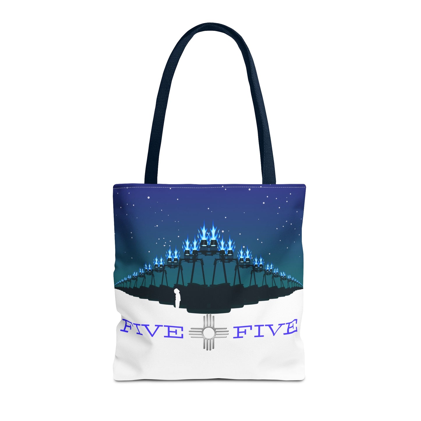505 Evening Burn Tote Bag