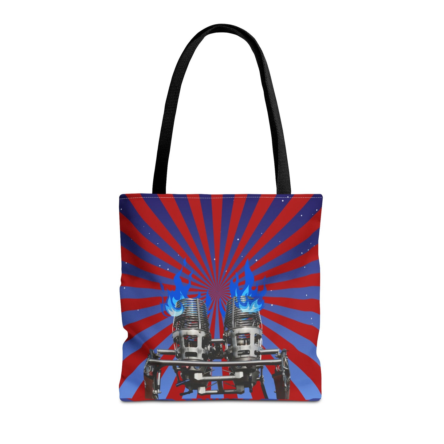 Burner Burst Tote Bag