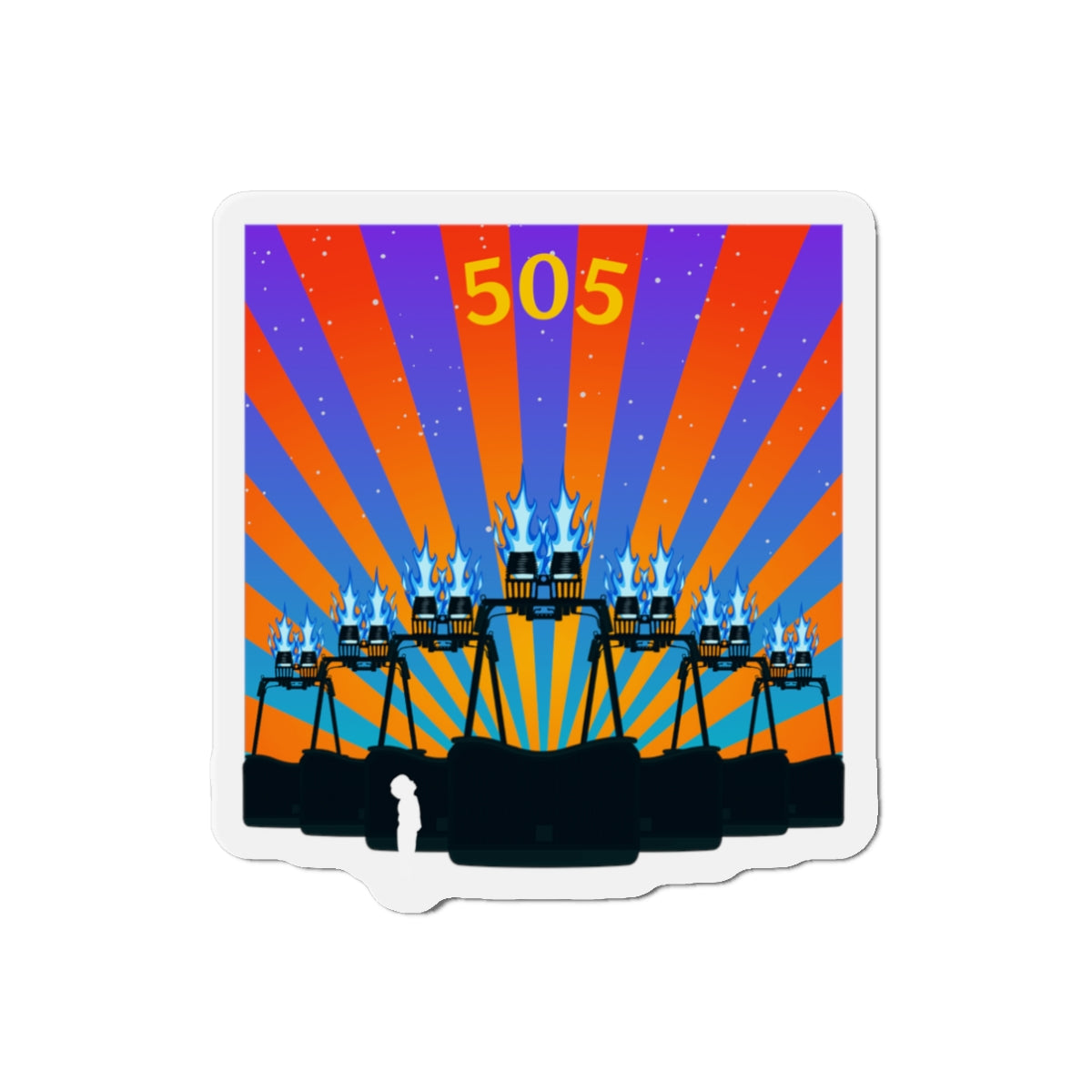 505 Dawn Glow Magnet