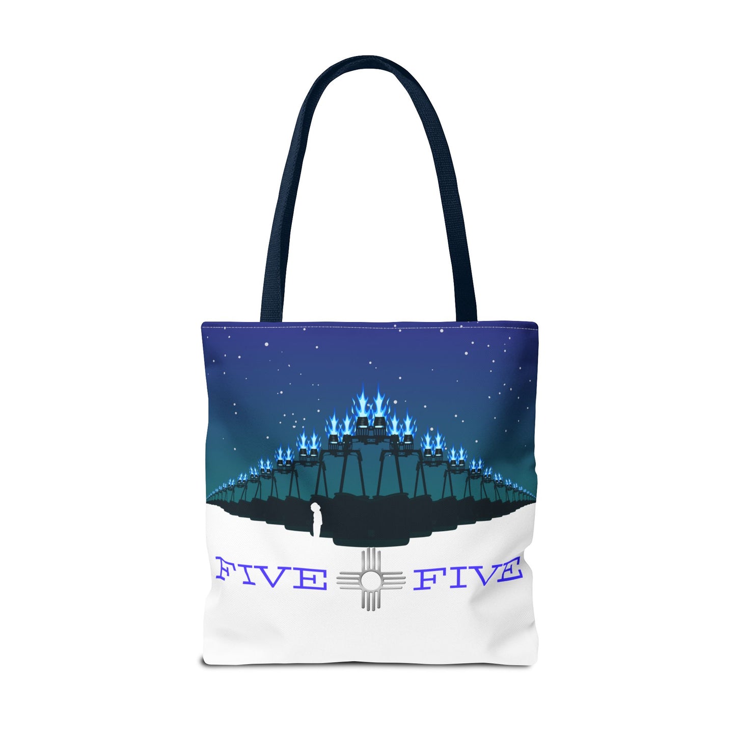 505 Evening Burn Tote Bag