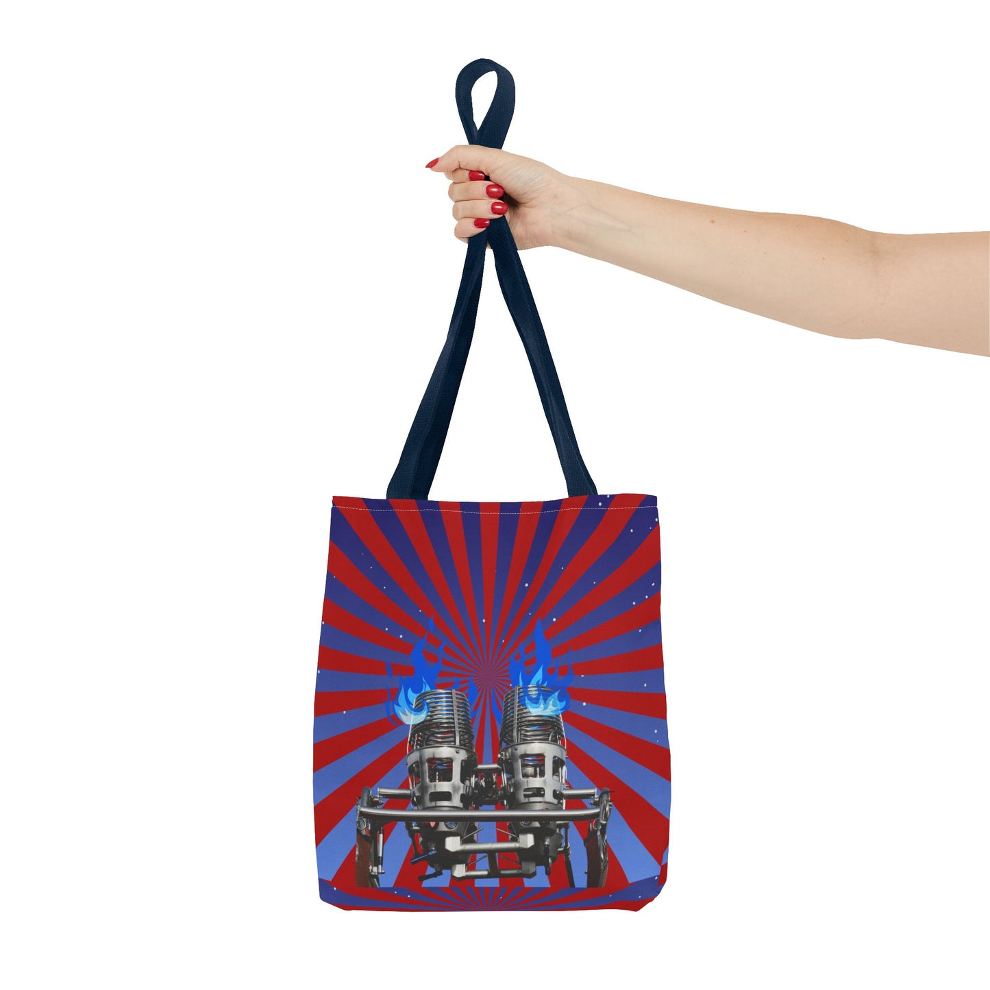 Burner Burst Tote Bag