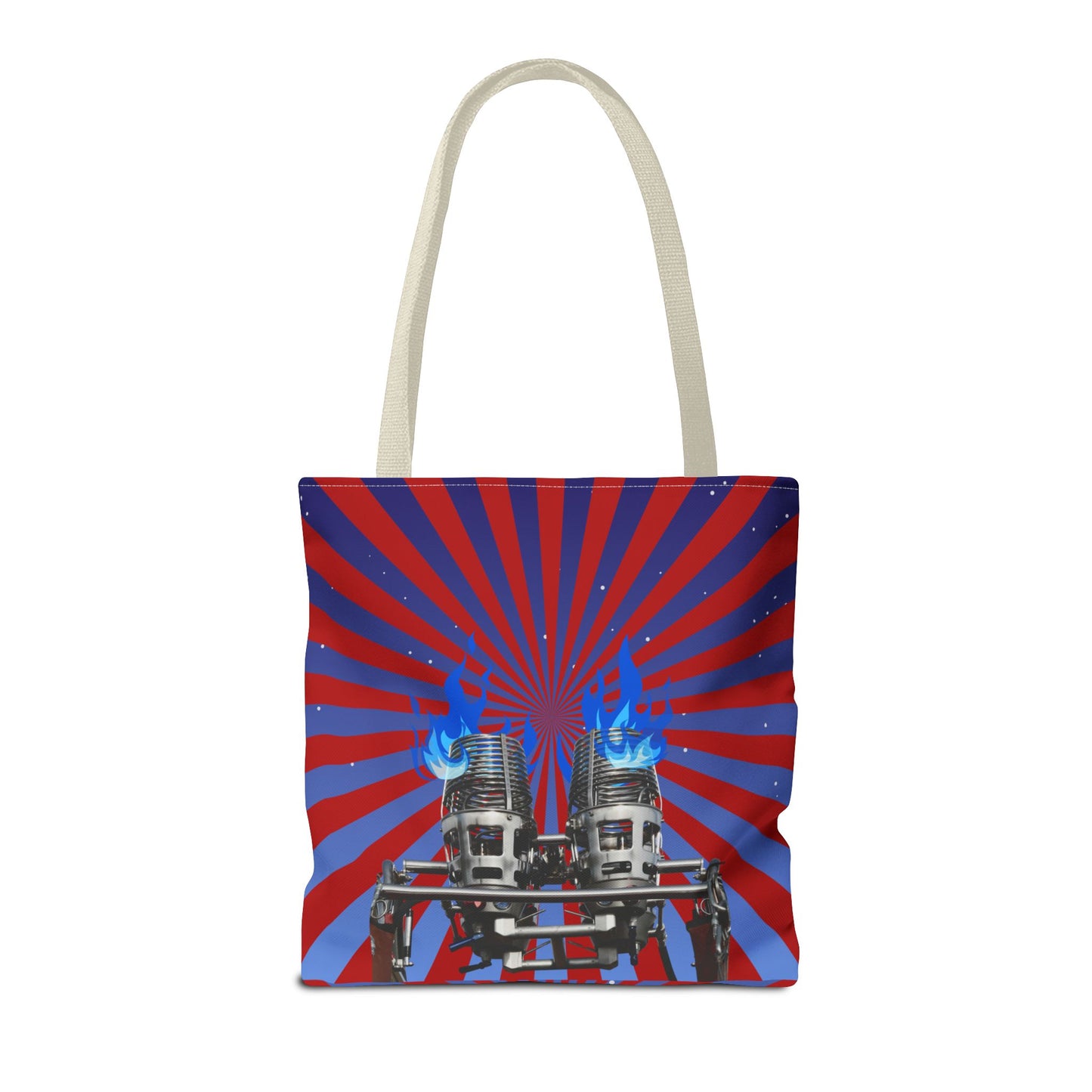Burner Burst Tote Bag