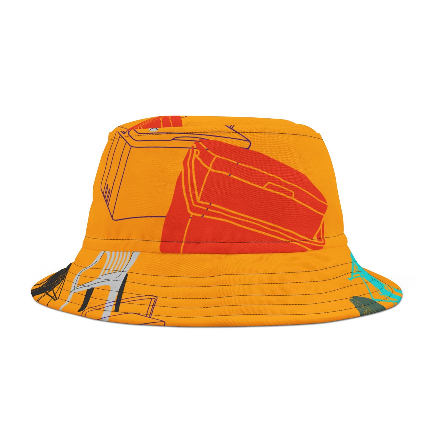 Tailgate Bucket Hat, Midas Touch Gold