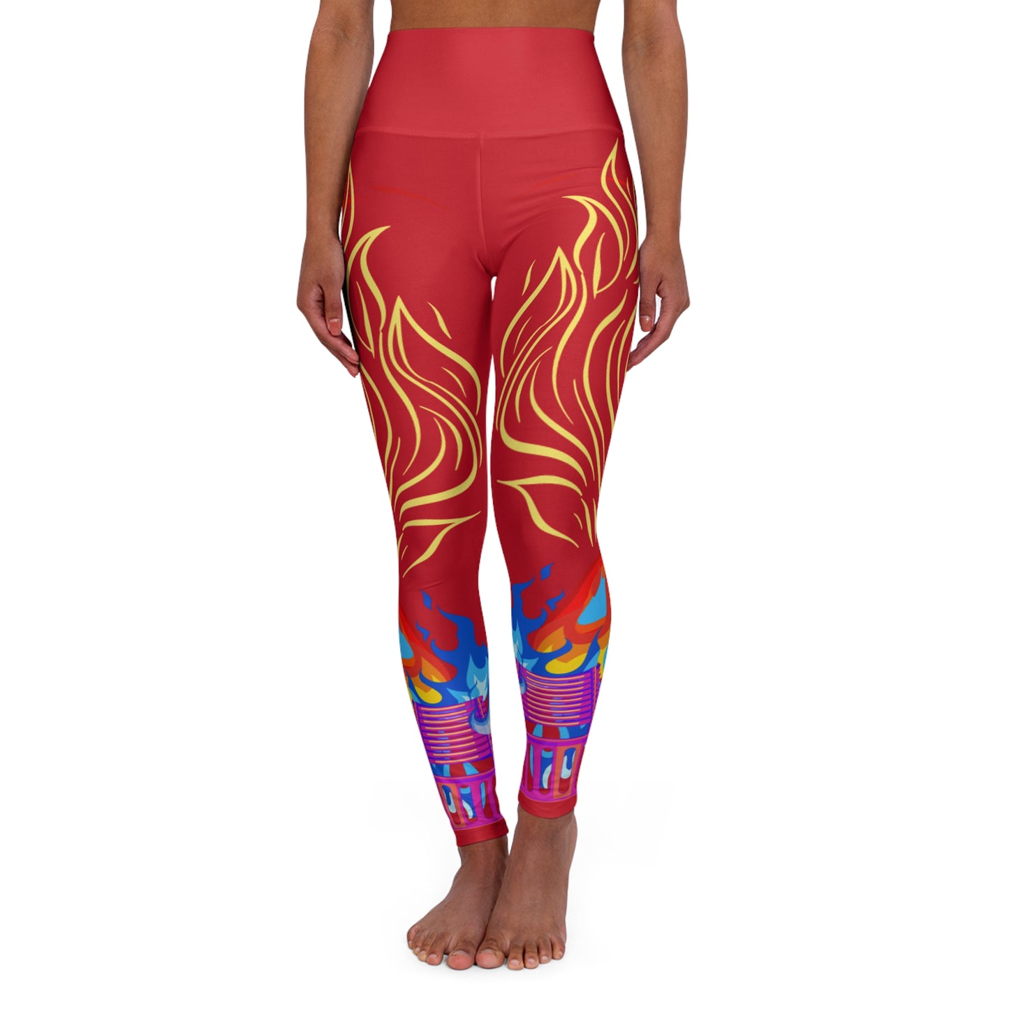 Sunset Burners High Waisted Leggings