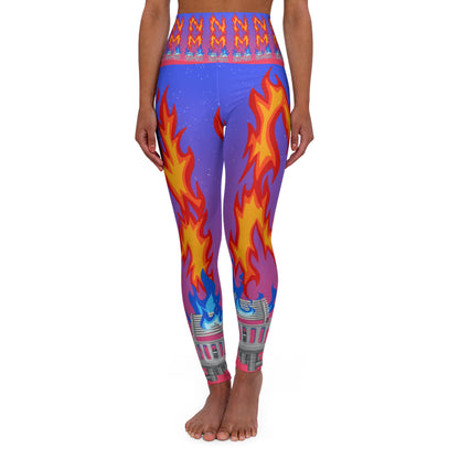 NM Flame High Waisted Leggings
